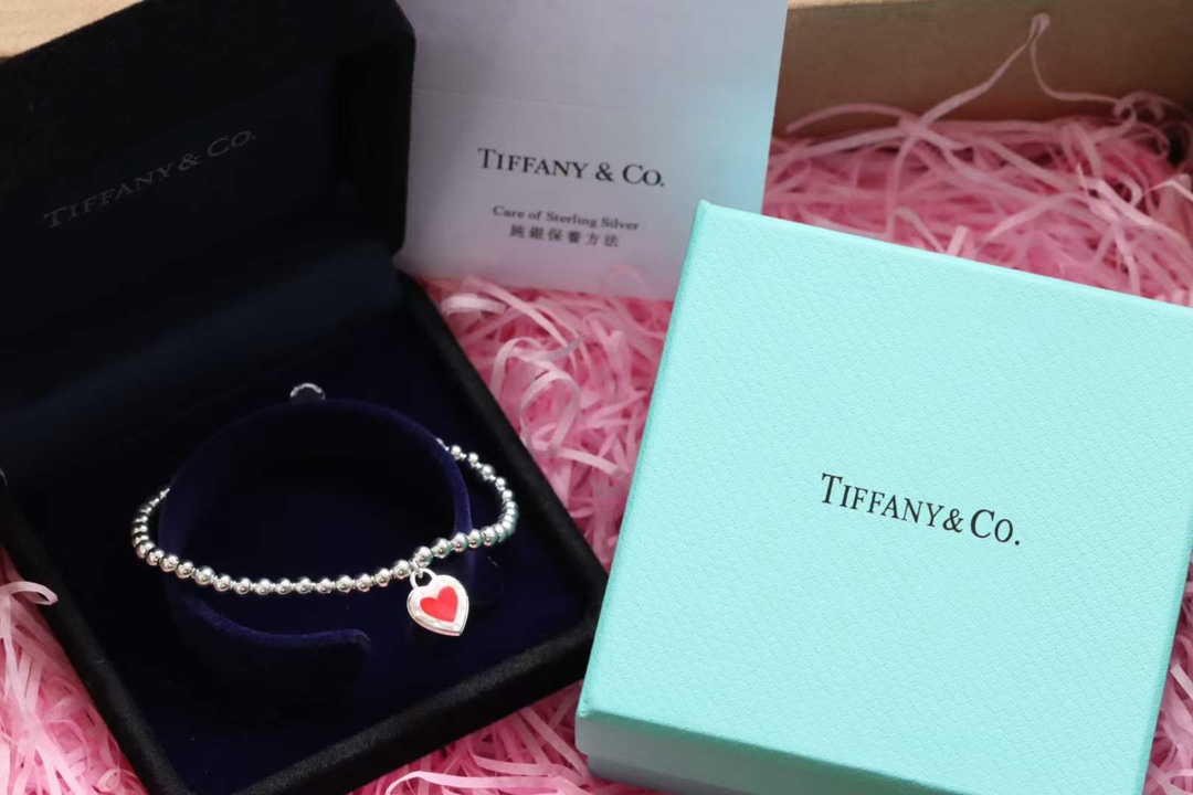 Tiffany & Co. Tiffany&Co. Love heart珐琅心项链 925纯银