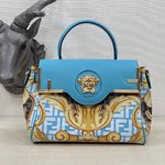 Fendi Bags Handbags Gold Printing Medusa Chains