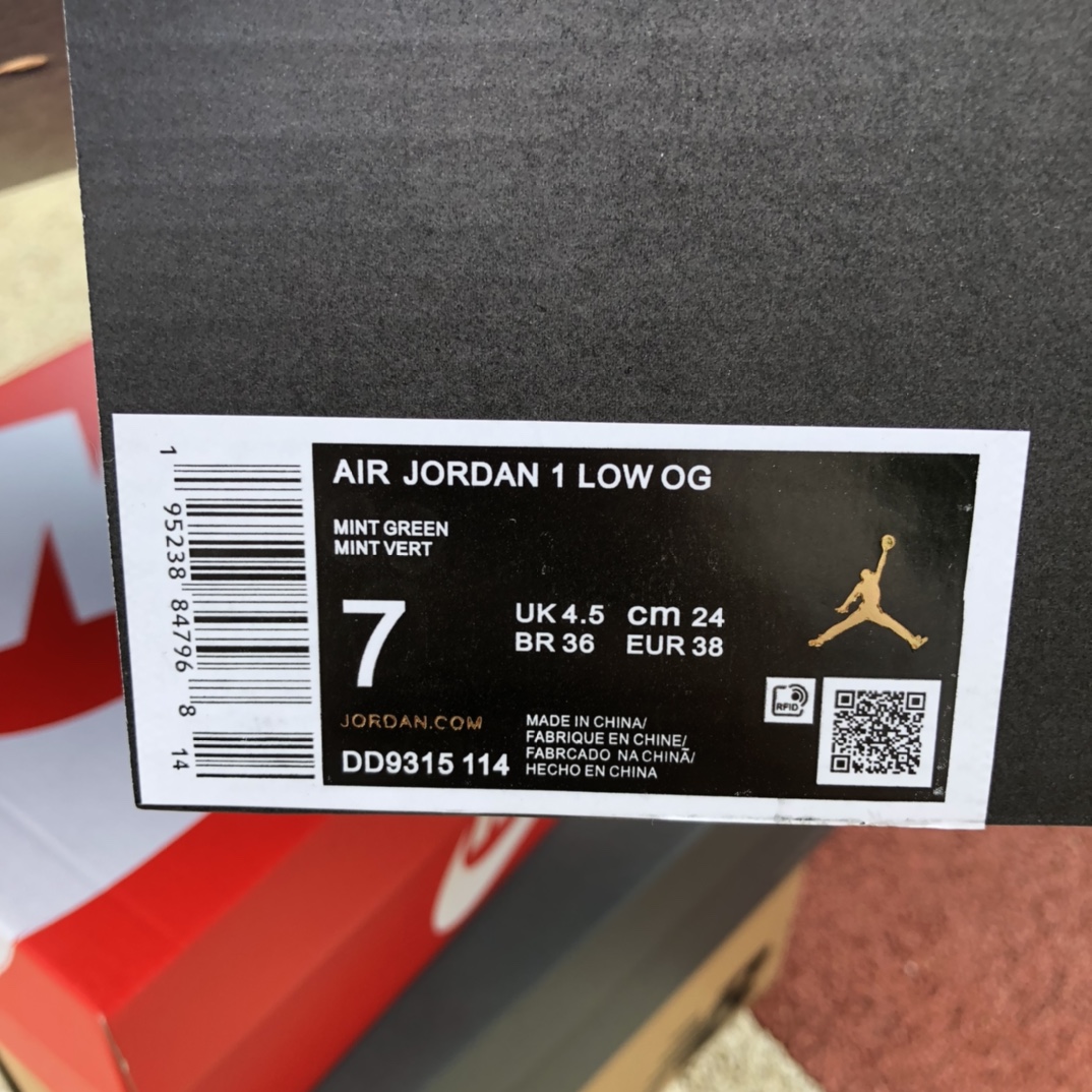 Air Jordan 1 Low OG AJ1 黑粉 低帮 篮球鞋 DD9315-114