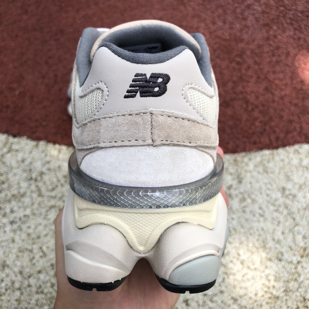 New Balance 9060 Light Gray Retro Running Shoes U9060MAC