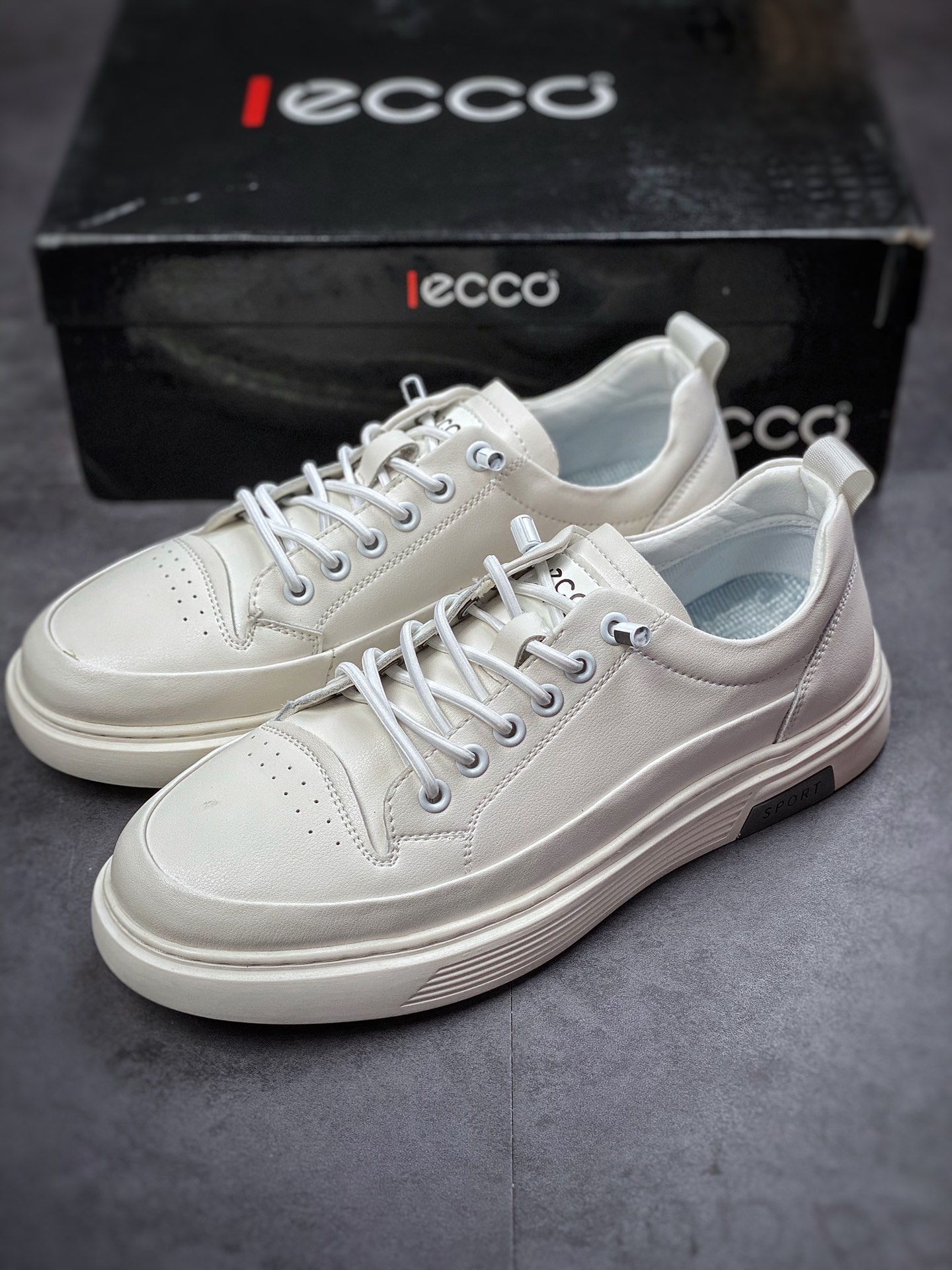 ECCO 爱步 黄景瑜同款休闲小皮鞋