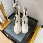 Dior Short Boots Openwork Rubber Sheepskin Fashion Sweatpants