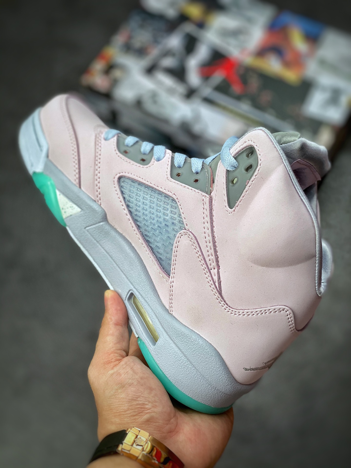 Air Jordan 5 Retro ”Easter” 粉绿复活节 DV0562-600 Air Jordan 5 Retro ”Easter” 粉绿复活节 DV0562-600