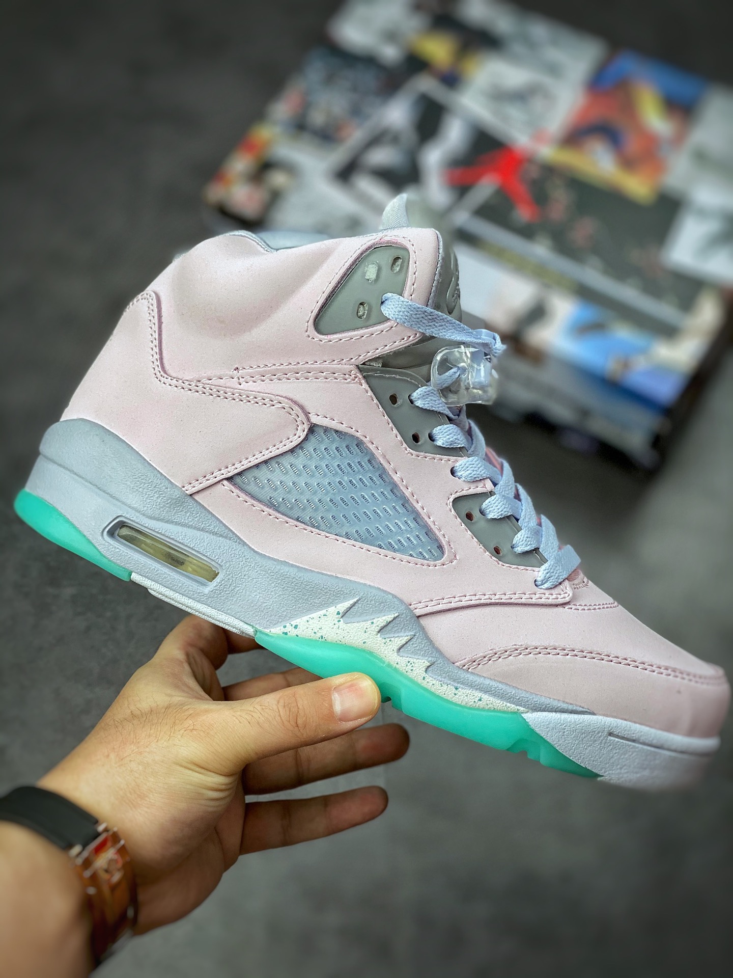 Air Jordan 5 Retro ”Easter” 粉绿复活节 DV0562-600 Air Jordan 5 Retro ”Easter” 粉绿复活节 DV0562-600