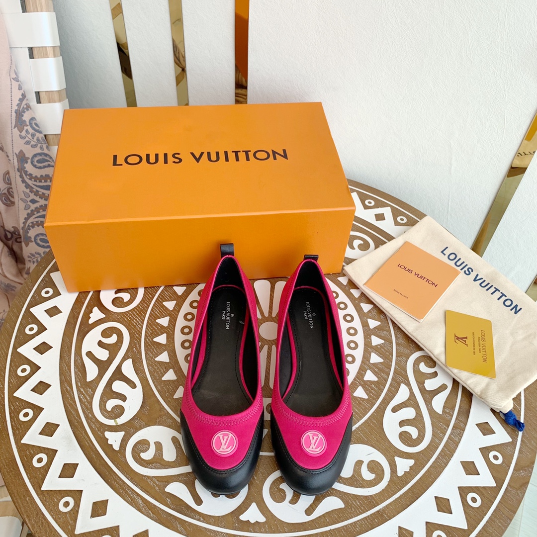 LOUIS VUITTON Mary Jane Shoes Simple and Stylish - Premium Version