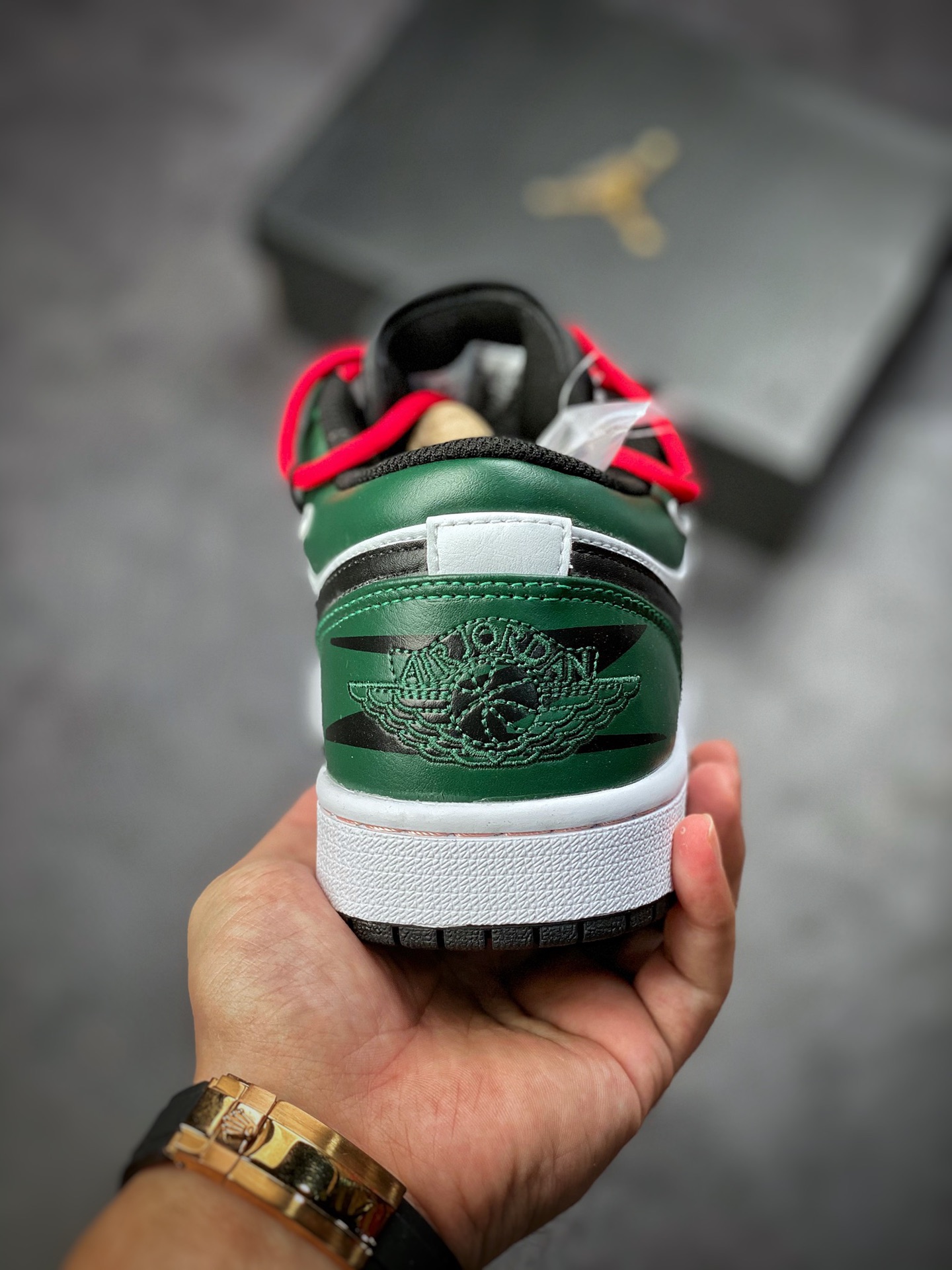 240 Air Jordan 1 Low 解构红白绿 553558-062