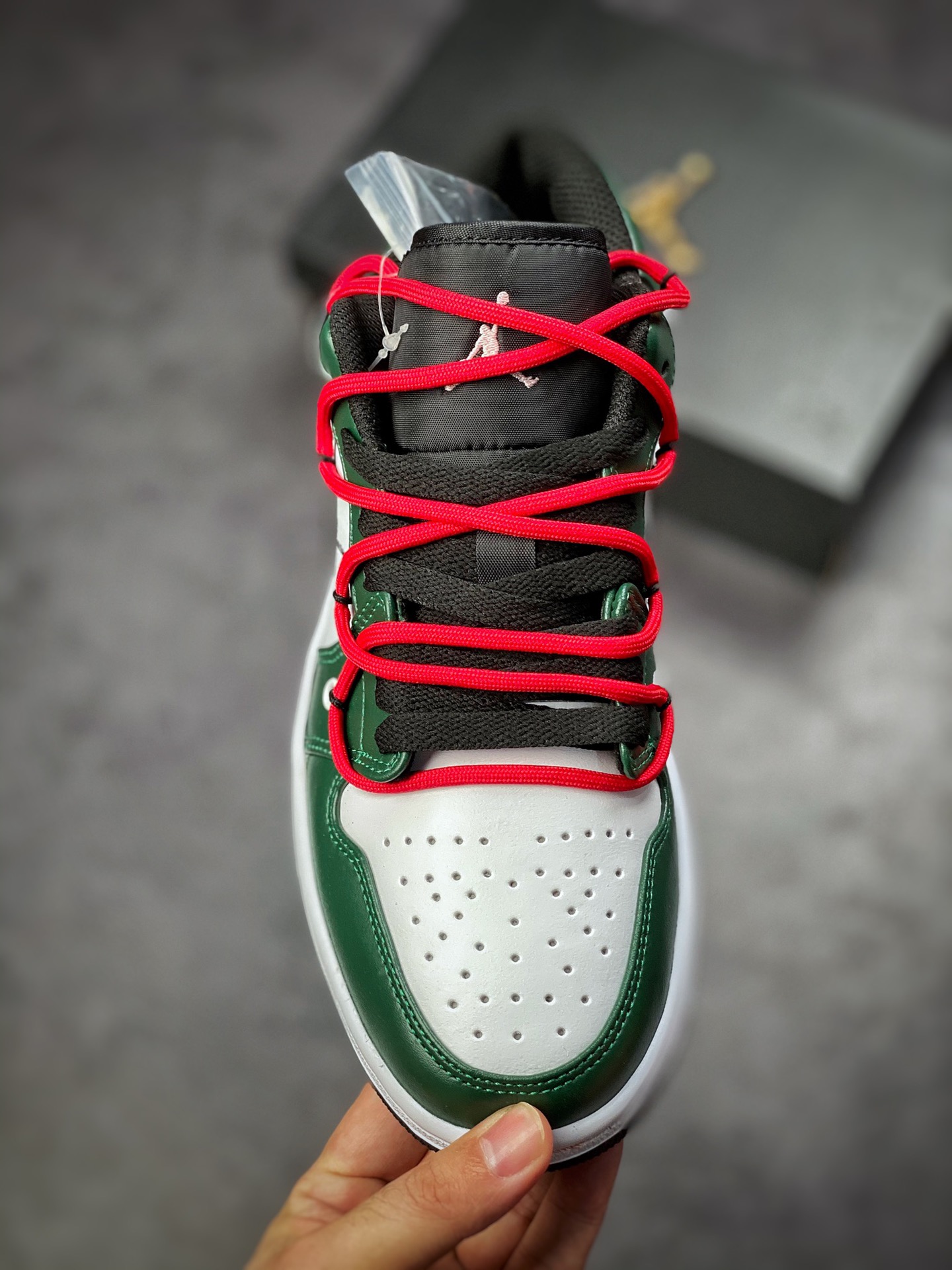 240 Air Jordan 1 Low 解构红白绿 553558-062