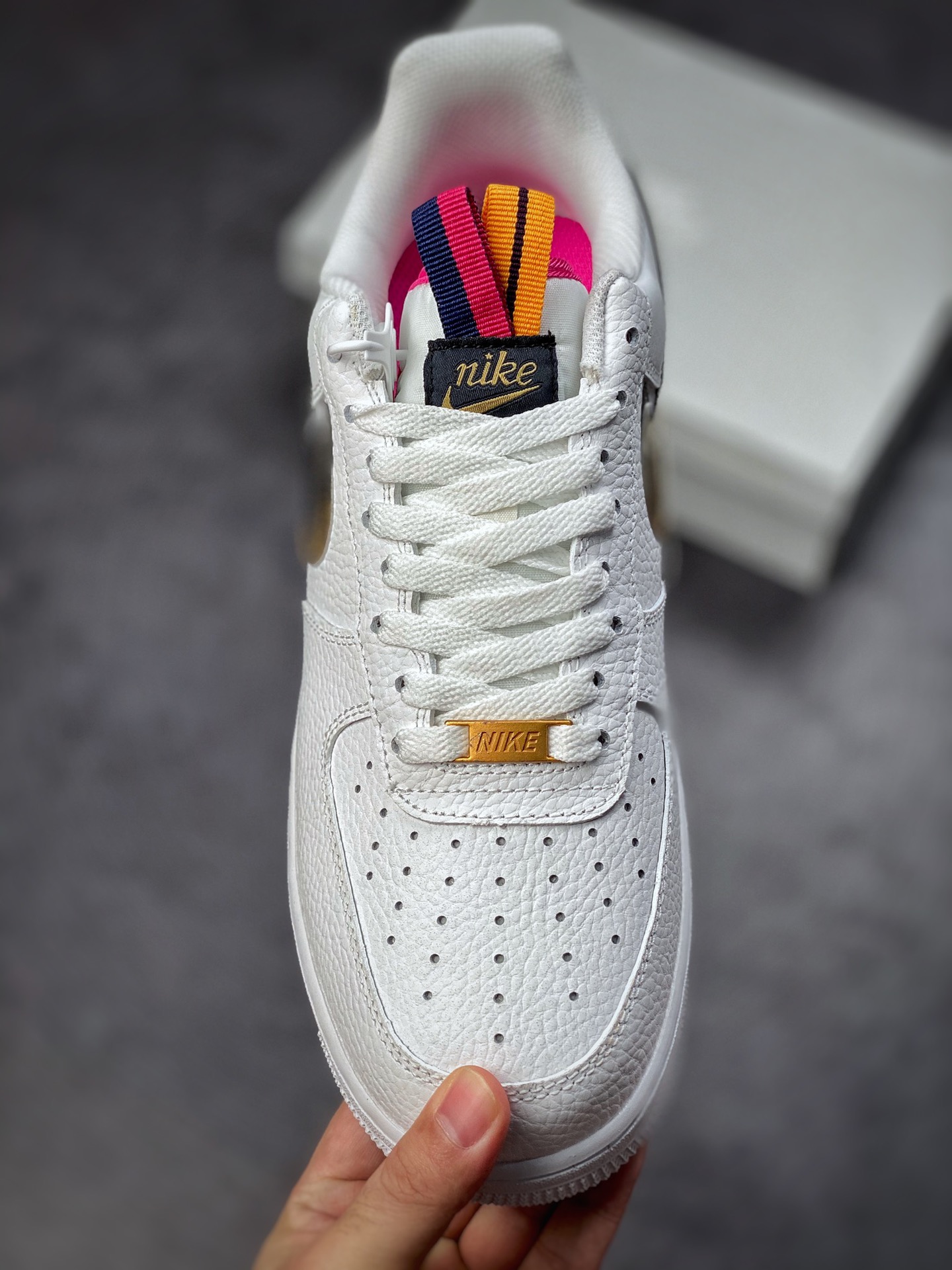 180 Nike Air Force 1 Low 07 白金银双钩 DH9595-001