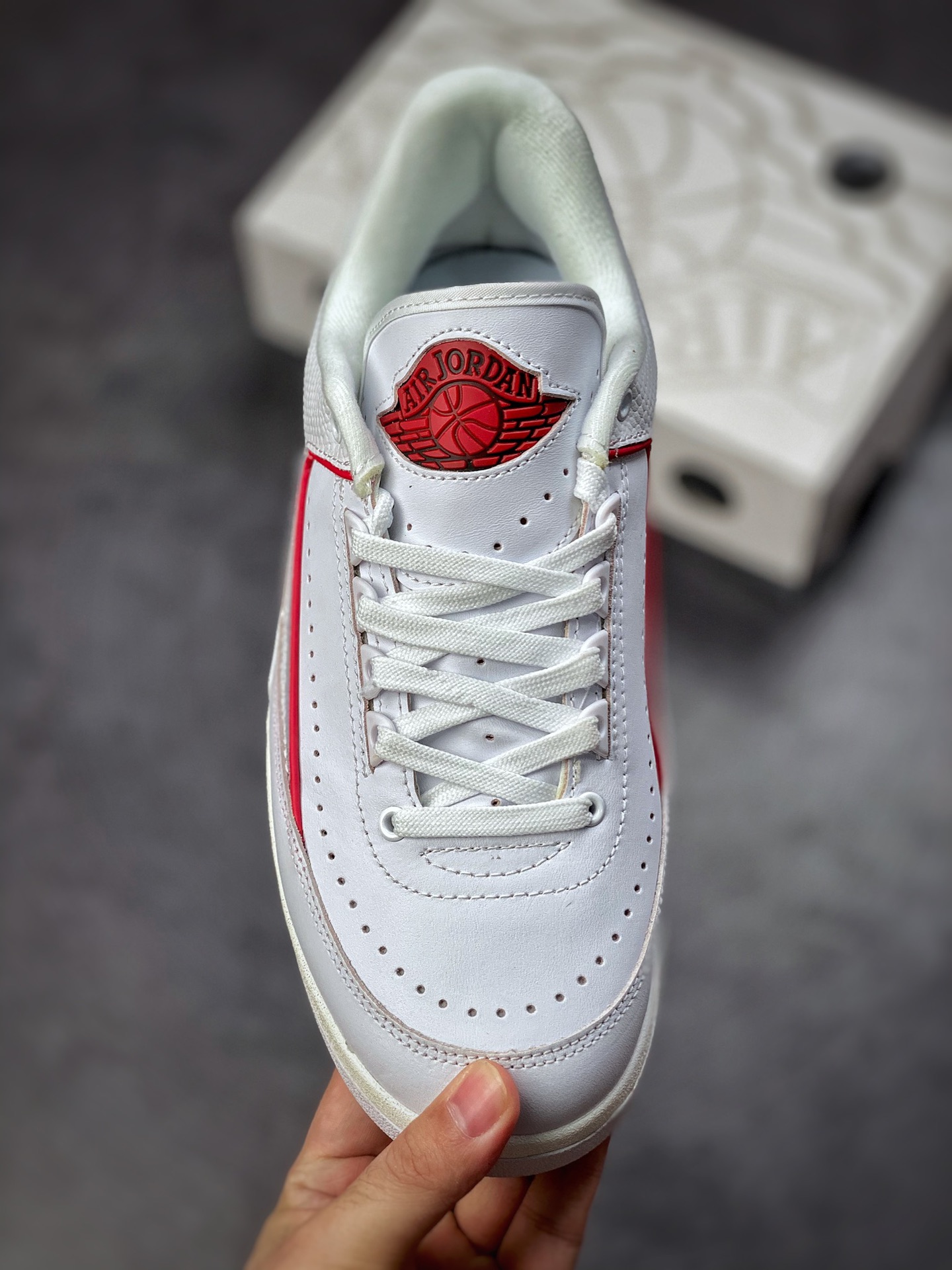 220 Off-White x Air Jordan AJ2 Low SP 联名款篮球鞋 DX4401-164