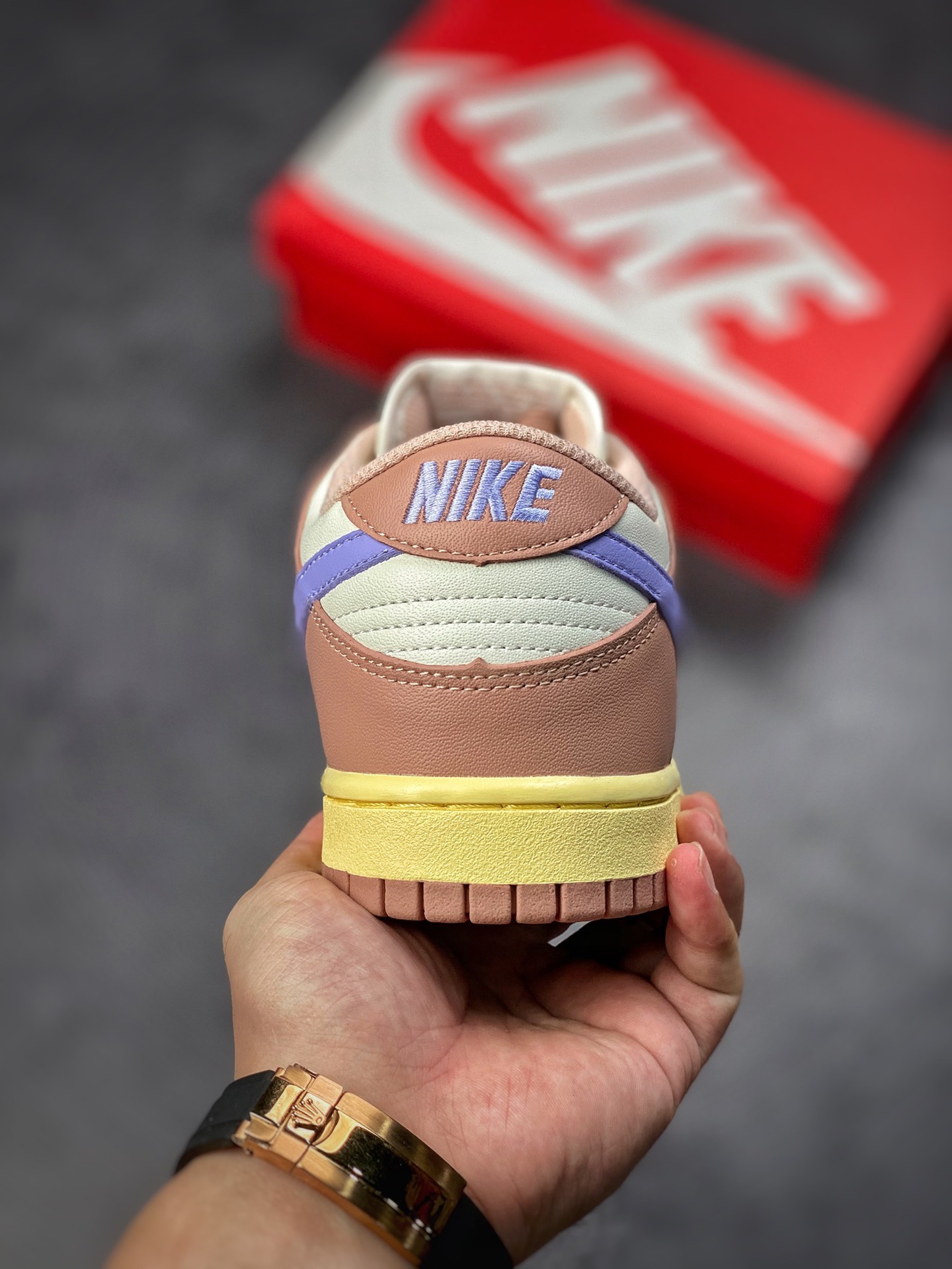 Nike Dunk Low Pink Oxford Pink Rena Belle DD1503-601