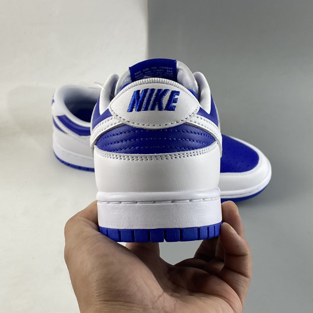 P320 Nike Dunk Low Retro ”Racer Blue” 白蓝 赛车蓝 SB低帮运动休闲板鞋 DD1391-401