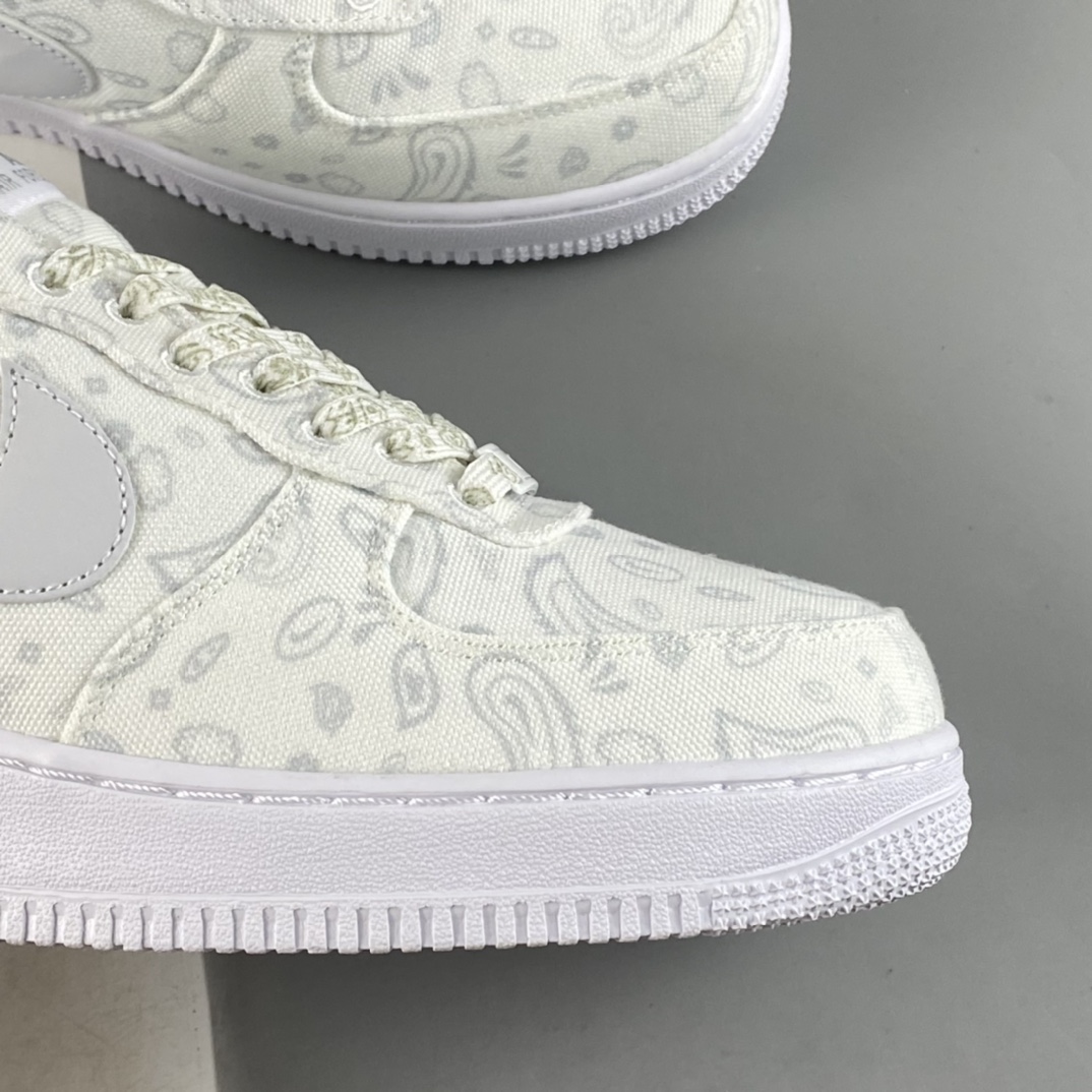 P220 Nike Air Force 1'07 Low 白腰果花布面 空军一号低帮休闲板鞋 DG2296-088