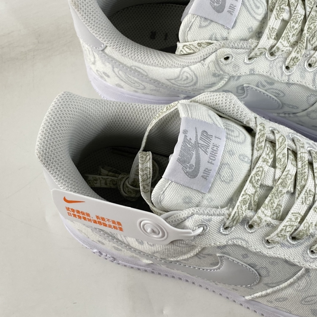 P220 Nike Air Force 1'07 Low 白腰果花布面 空军一号低帮休闲板鞋 DG2296-088