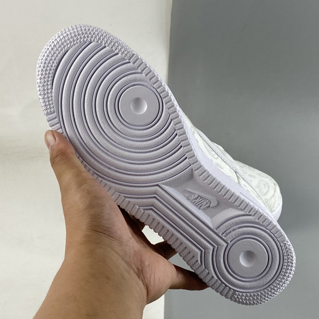 P220 Nike Air Force 1'07 Low 白腰果花布面 空军一号低帮休闲板鞋 DG2296-088