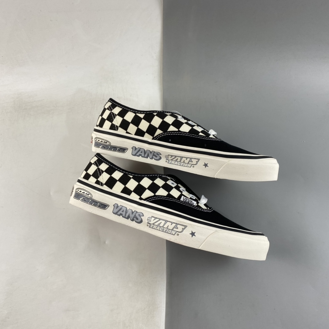 Vans Authentic Anaheim black and white checkerboard trend all-match casual sneakers VN0A2Z5L18G