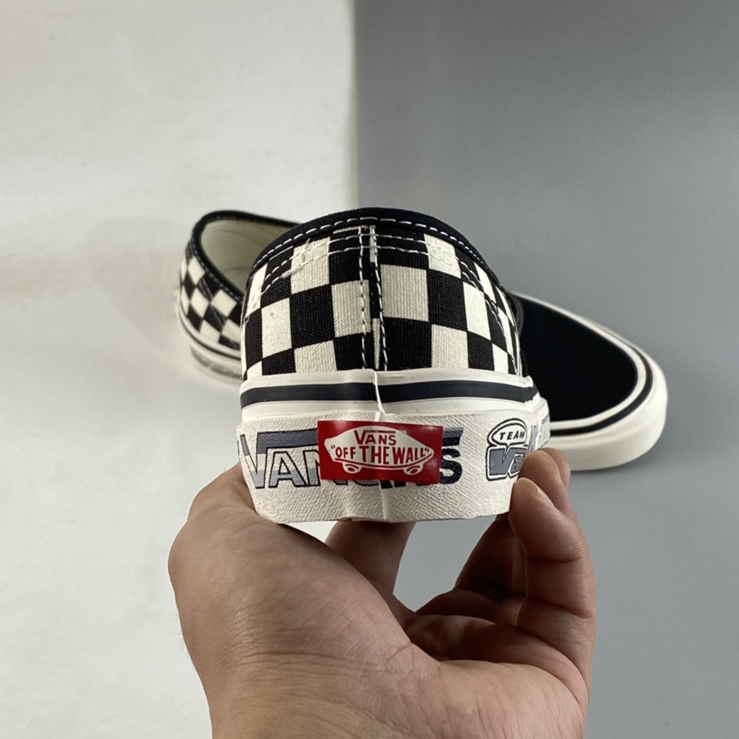 Vans Authentic Anaheim black and white checkerboard trend all-match casual sneakers VN0A2Z5L18G