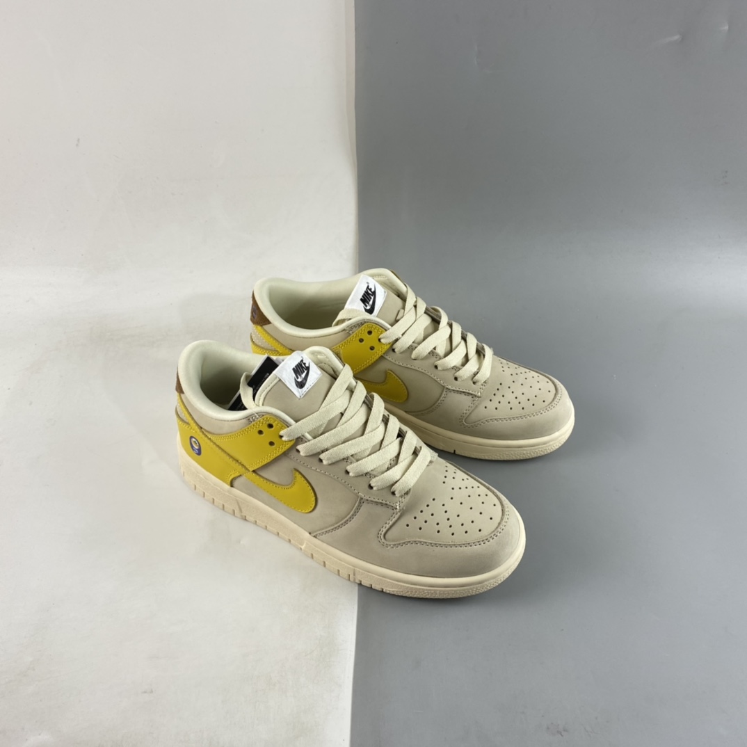 P300 Nike Dunk Low ”Banana”香蕉配色 SB扣碎篮板时尚休闲板鞋 DR5487-100