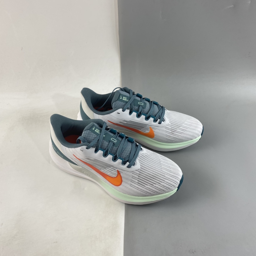 P180 Nike Zoom Winflo 9 登月新款运动休闲缓震跑步鞋 DD6203-005