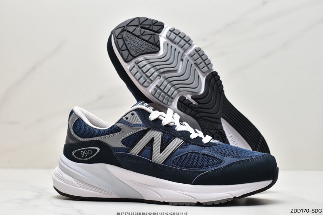 New Balance/M990v6 series retro shoes running shoes M990NV6