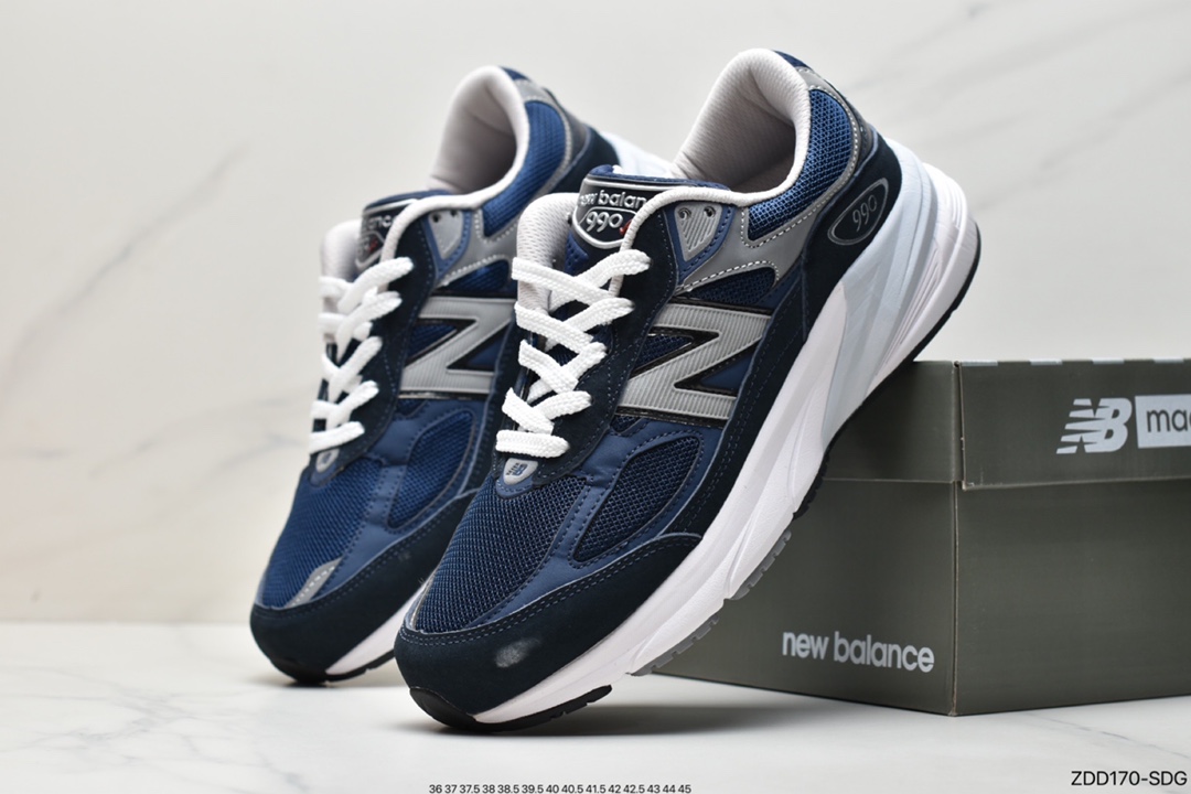 New Balance/M990v6 series retro shoes running shoes M990NV6