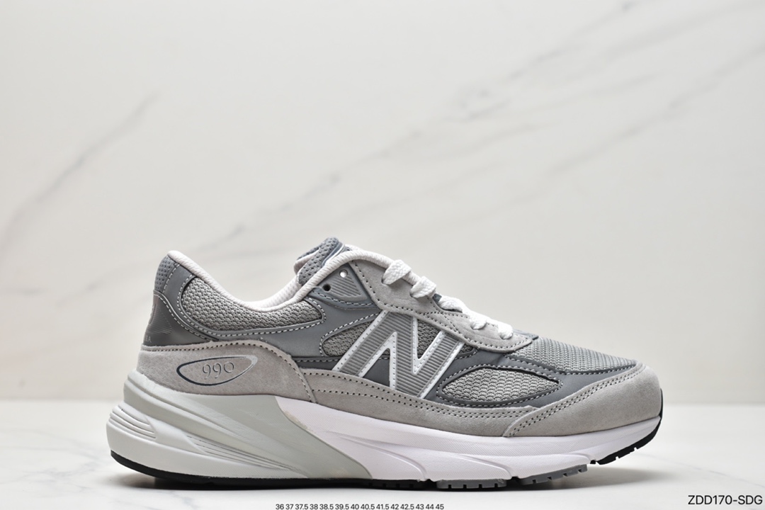 New Balance/M990v6 series retro shoes running shoes M990NV6