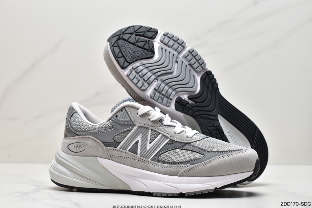 New Balance/M990v6 series retro shoes running shoes M990NV6