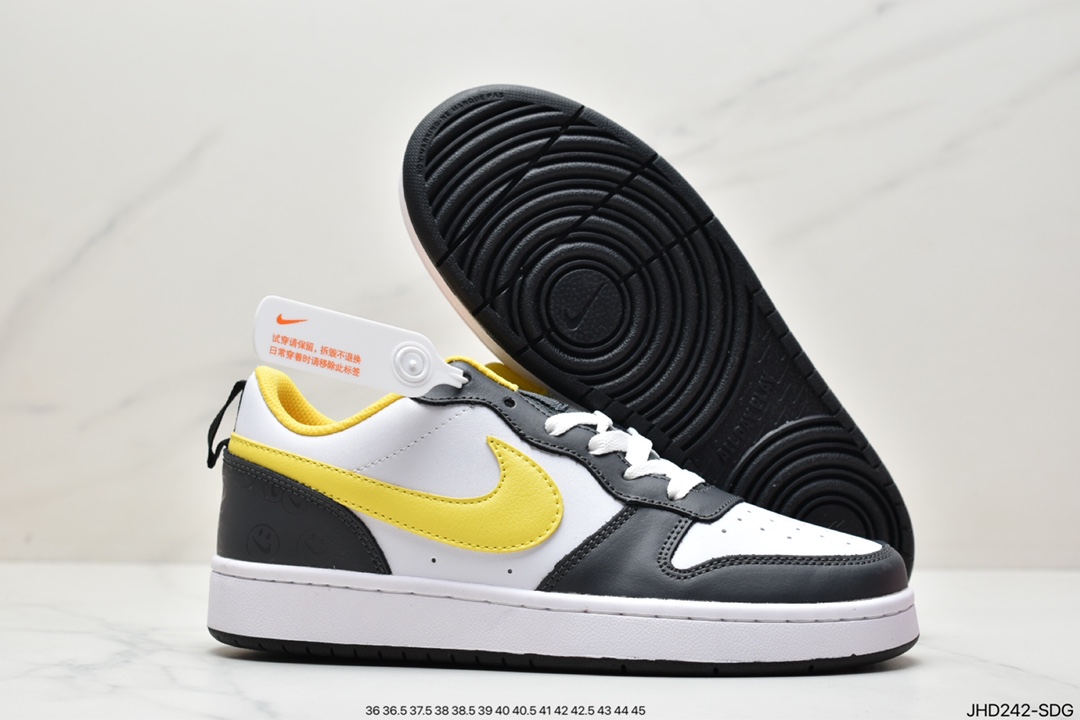 Nike Court Borough Low 2学院系列休闲运动皮革板鞋 DO6688-100 Nike Court Borough Low 2学院系列休闲运动皮革板鞋 DO6688-100