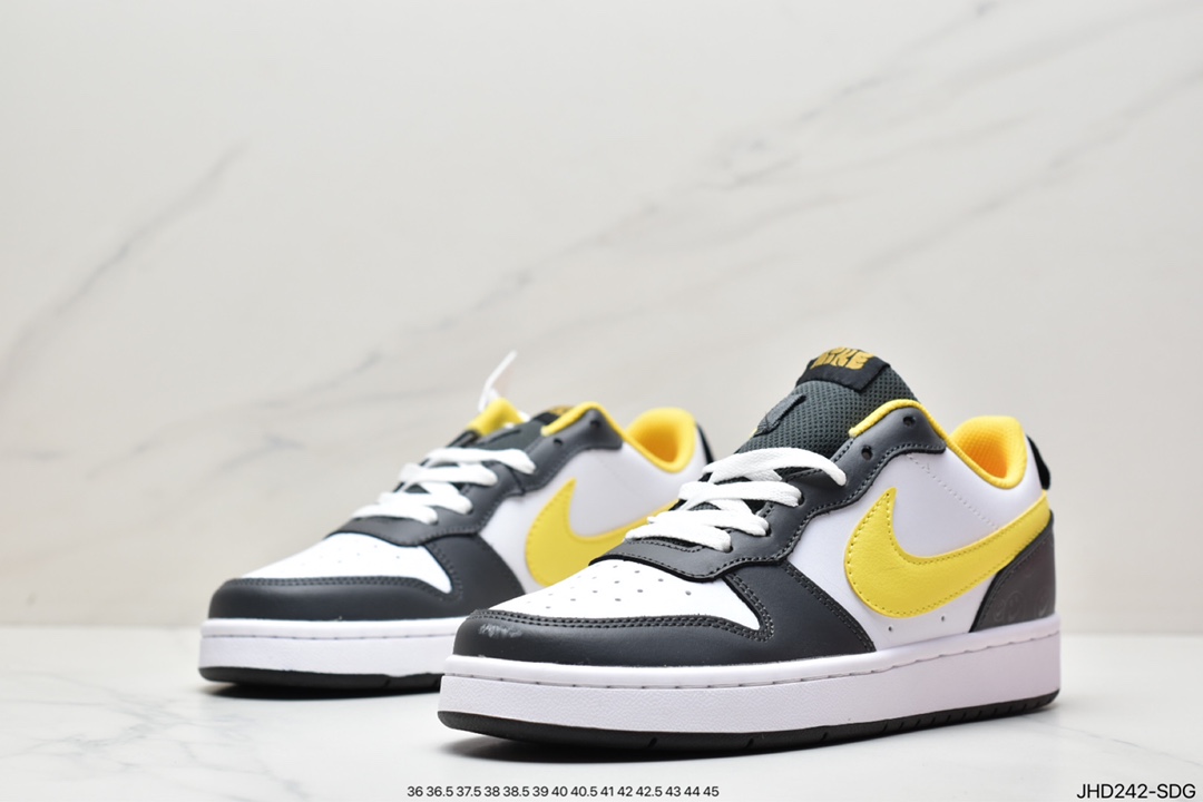 Nike Court Borough Low 2学院系列休闲运动皮革板鞋 DO6688-100 Nike Court Borough Low 2学院系列休闲运动皮革板鞋 DO6688-100
