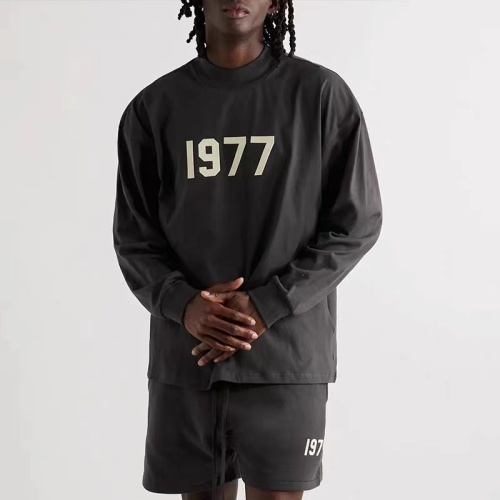 Fear of God Essentials 1977 Flocked Long Sleeve T-Shirt - Premium Quality 5 Fear of God Essentials 1977 Flocked Long Sleeve T-Shirt - Premium Quality