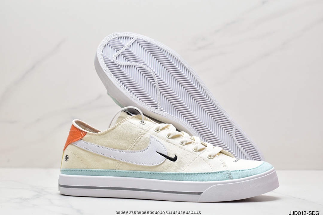 Nike Court Legacy学院产物系列系列低帮经典百搭休闲运动小白板鞋“帆布浅灰白酒红”DN4232-012 Nike Court Legacy学院产物系列系列低帮经典百搭休闲运动小白板鞋“帆布浅灰白酒红”DN4232-012