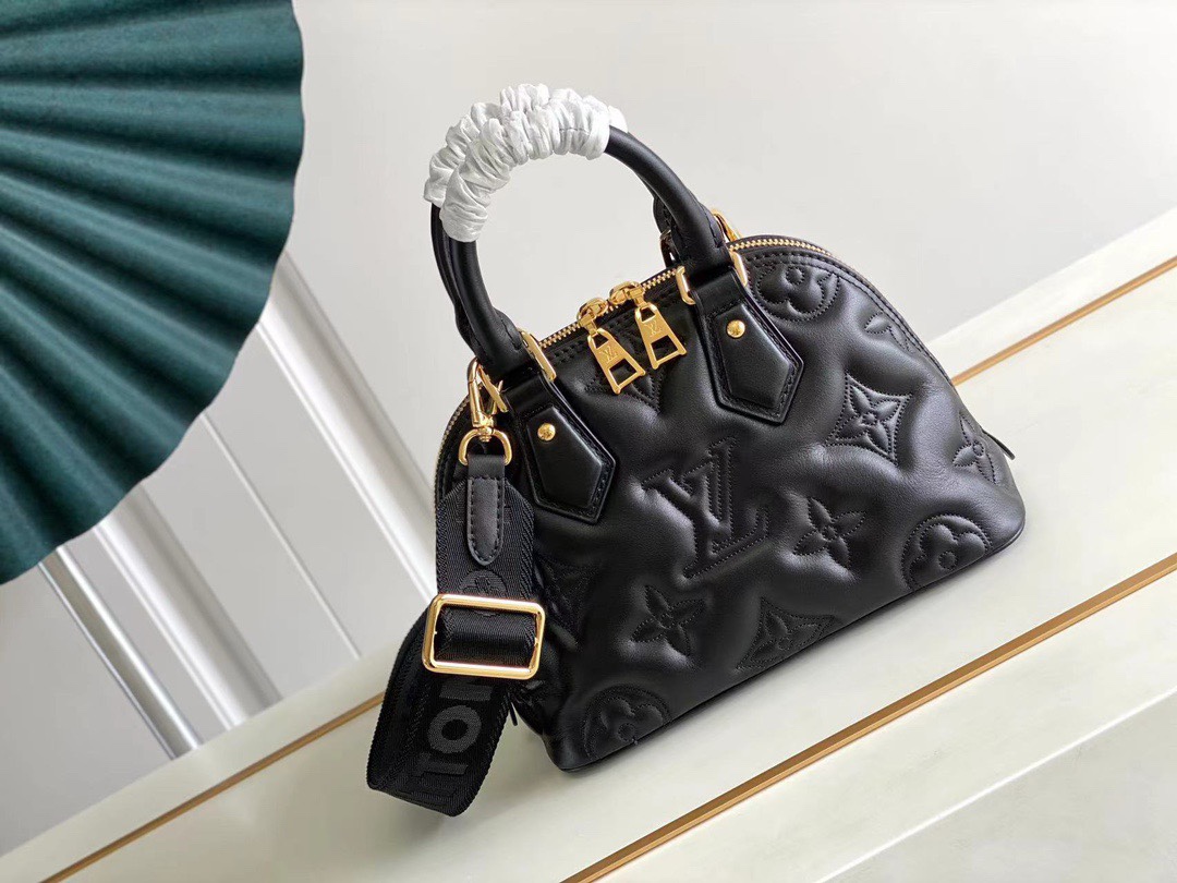 Louis Vuitton LV Alma BB Bags Handbags Embroidery Cowhide M59793