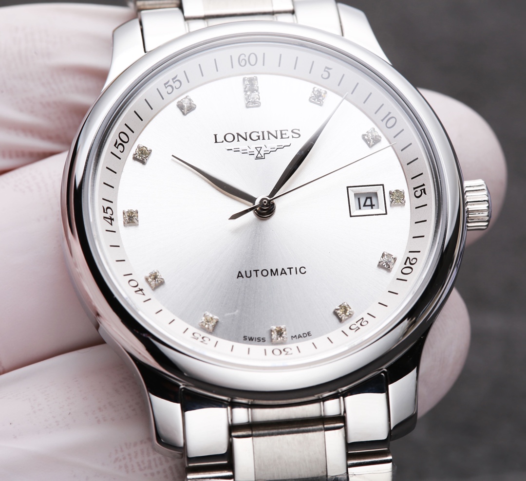 Longines Men's Master Collection Watch, 39.8mm, Steel and Gold, Diamond Accents 6 i1659759745 5614 4