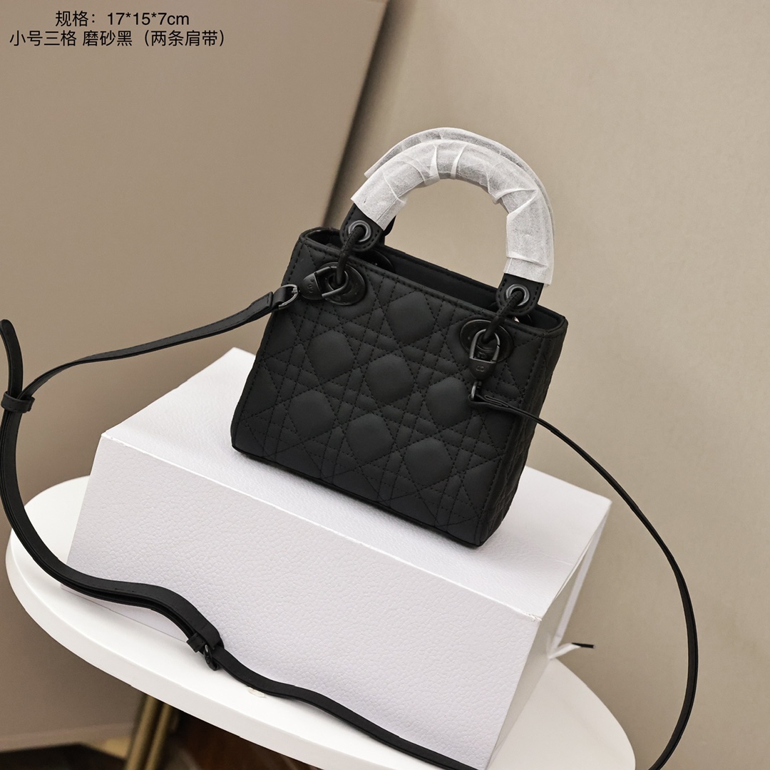 K0  Dior迪奥戴妃包小号三格