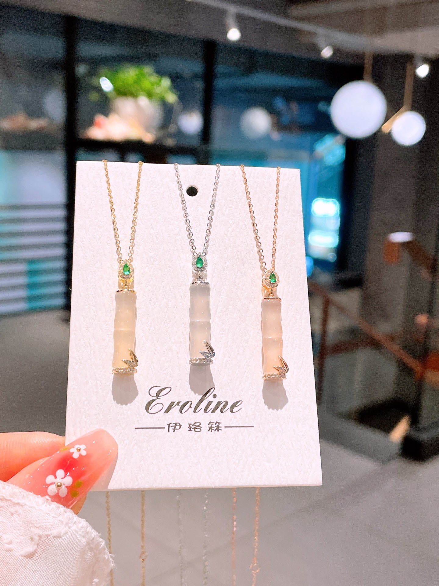 Fine Silver Necklace Cute Birthday Gold