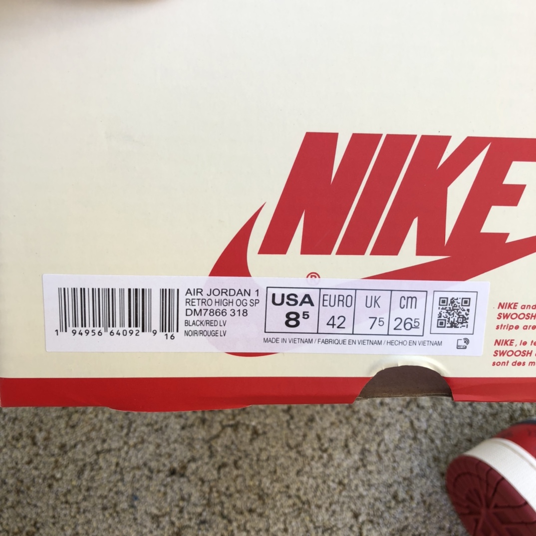 Travis Scott x Nike Air Jordan 1 Low AJ1 联名lv低帮板鞋TS 联名倒钩 DM7866-318