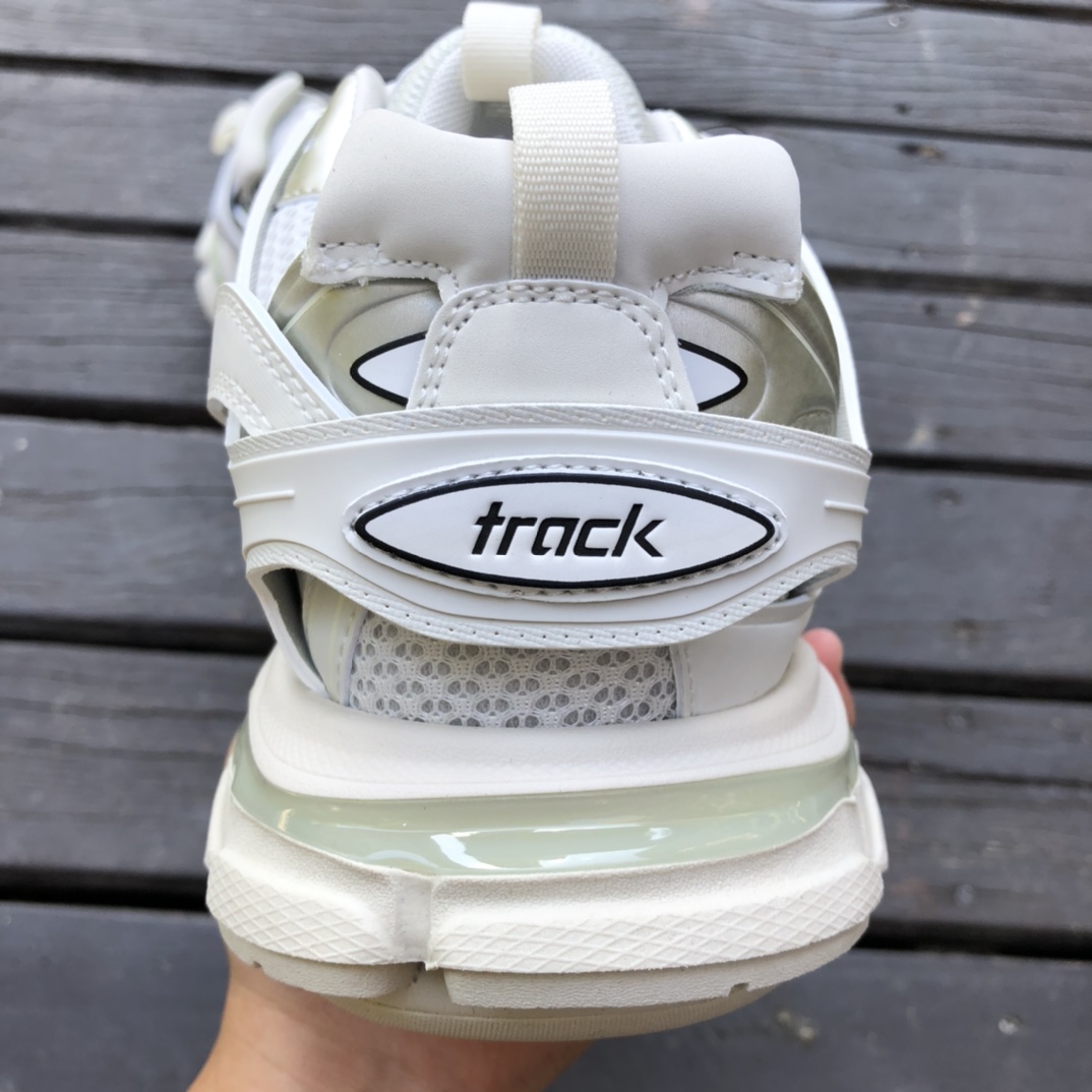 3.0 Pure White Balenciaga Triple S Old Shoes