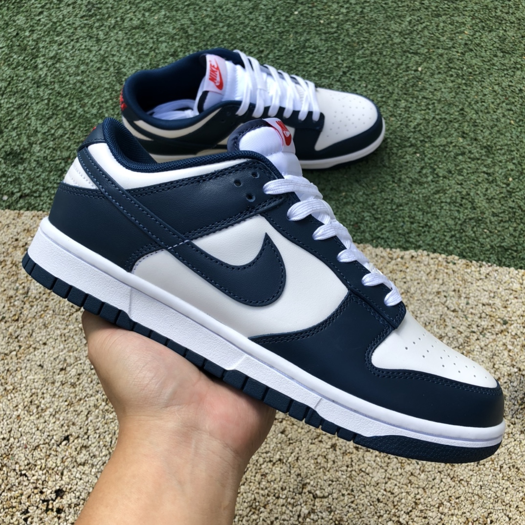 纯原版Nike Dunk Low Retro 白藏青 休闲复古板鞋 DD1391-400