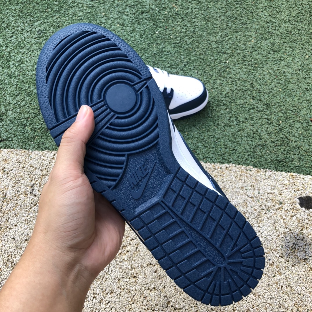 纯原版Nike Dunk Low Retro 白藏青 休闲复古板鞋 DD1391-400