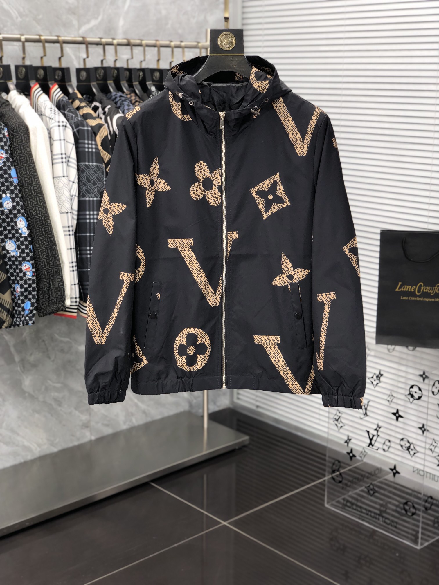 Louis Vuitton Clothing Coats & Jackets Polyester Spring/Summer Collection Hooded Top