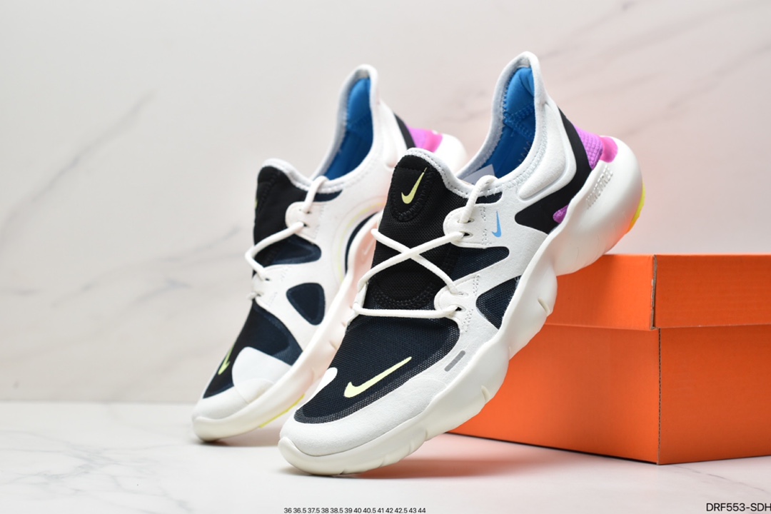 Nike Wmns Free Rn 5.0 2019 赤足超弹力大底 超轻网面透气运动跑步鞋 AQ1316