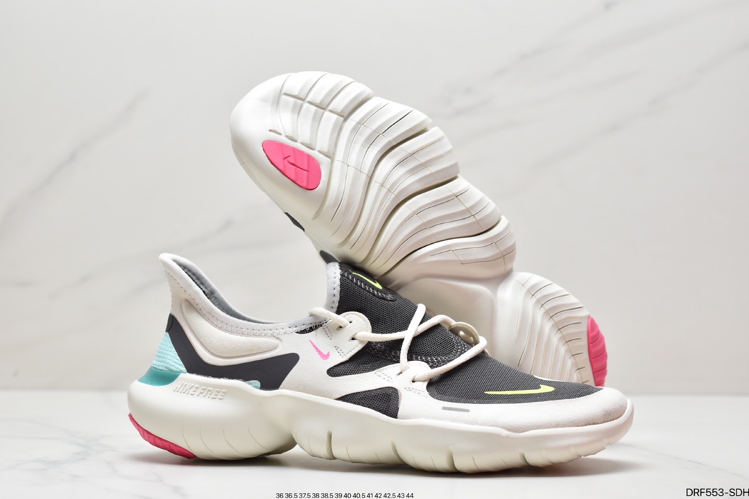 Nike Wmns Free Rn 5.0 2019 赤足超弹力大底 超轻网面透气运动跑步鞋 AQ1316