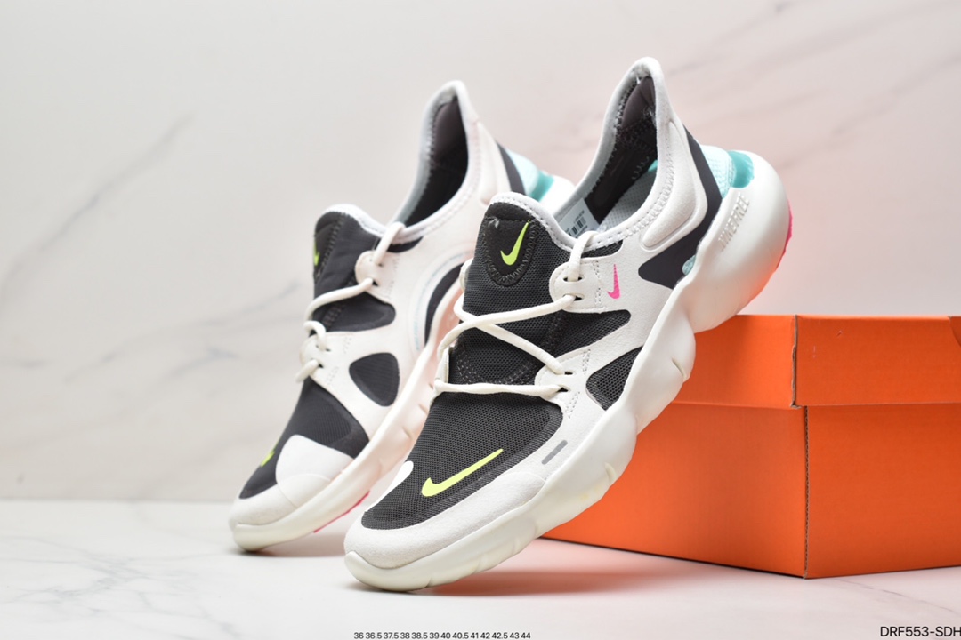 Nike Wmns Free Rn 5.0 2019 赤足超弹力大底 超轻网面透气运动跑步鞋 AQ1316