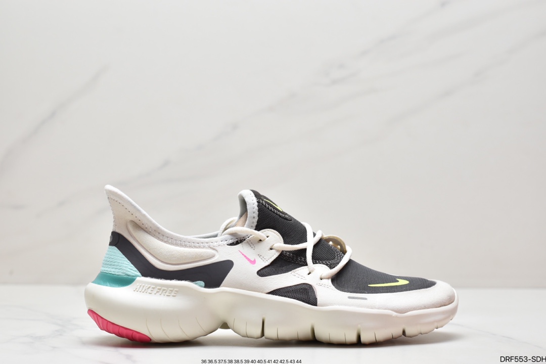 Nike Wmns Free Rn 5.0 2019 赤足超弹力大底 超轻网面透气运动跑步鞋 AQ1316