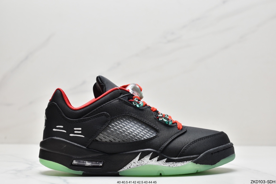 Air Jordan 5 Low ”Chinese New Year” AJ5 乔5中国限定低帮篮球鞋 DD2240-100 Air Jordan 5 Low ”Chinese New Year” AJ5 乔5中国限定低帮篮球鞋 DD2240-100