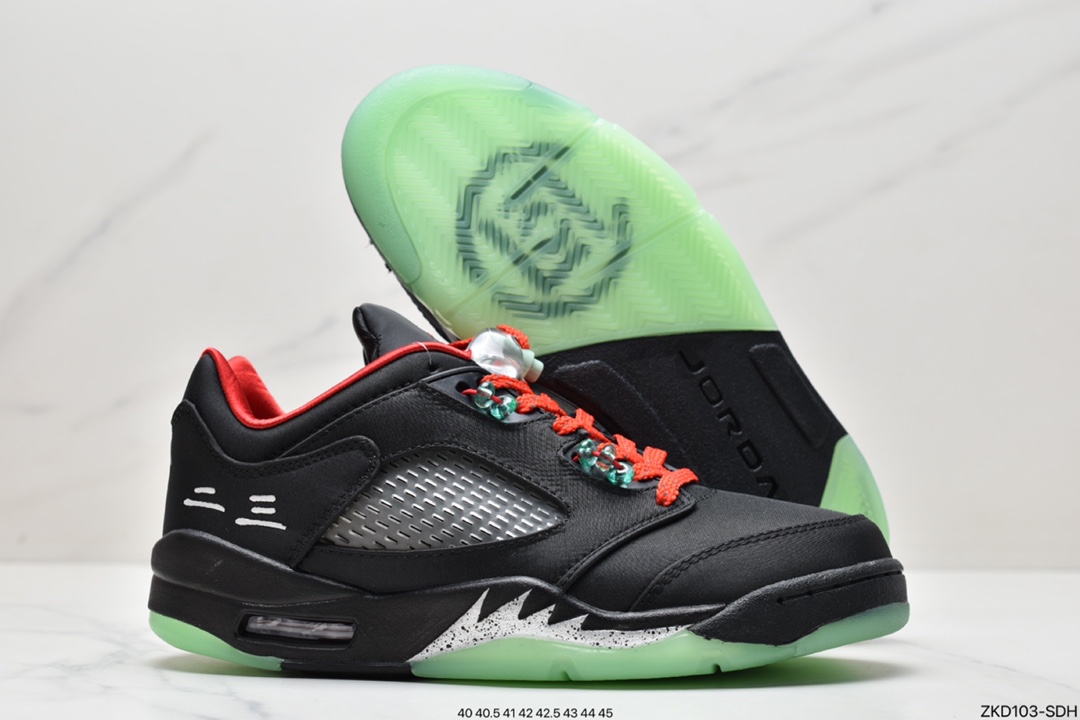 Air Jordan 5 Low ”Chinese New Year” AJ5 乔5中国限定低帮篮球鞋 DD2240-100 Air Jordan 5 Low ”Chinese New Year” AJ5 乔5中国限定低帮篮球鞋 DD2240-100