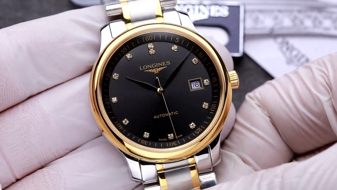 Longines Master Collection Automatic Watch - 39.8mm, Silver and Gold