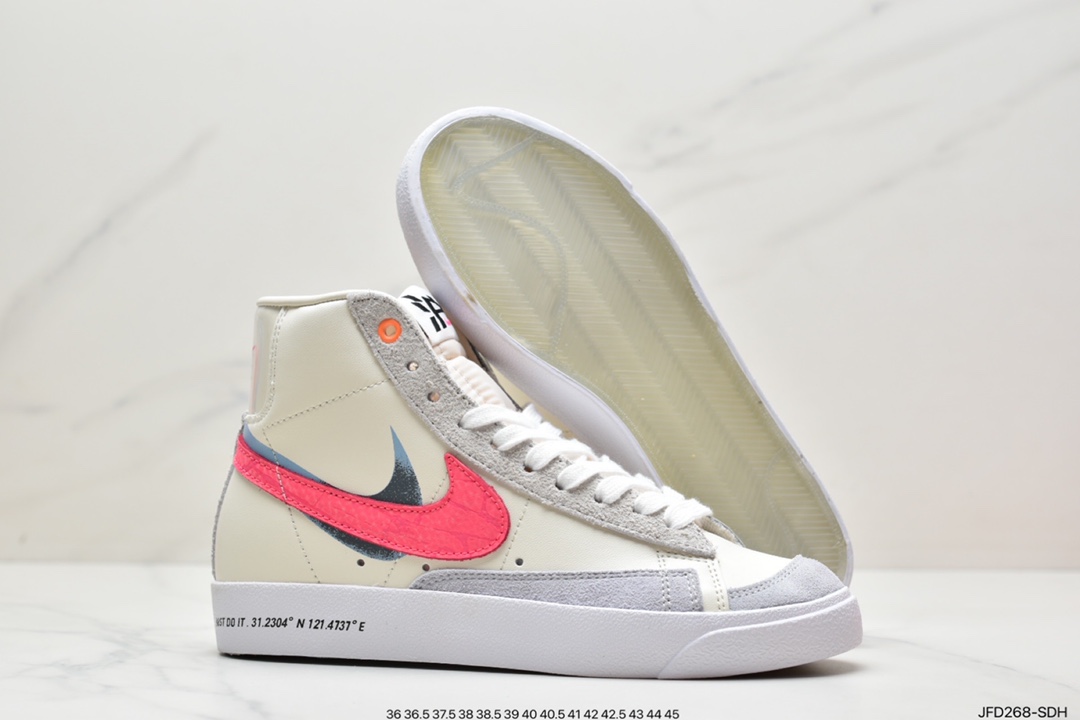 Nk Blazer Mid '1977 VNTG 经典开拓者低帮百搭休闲运动板鞋 DC3278-280