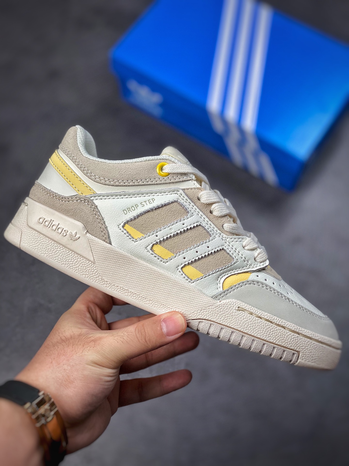 Overseas channel version original box original label Adidas Drop Step XL low-top classic campus retro sneakers