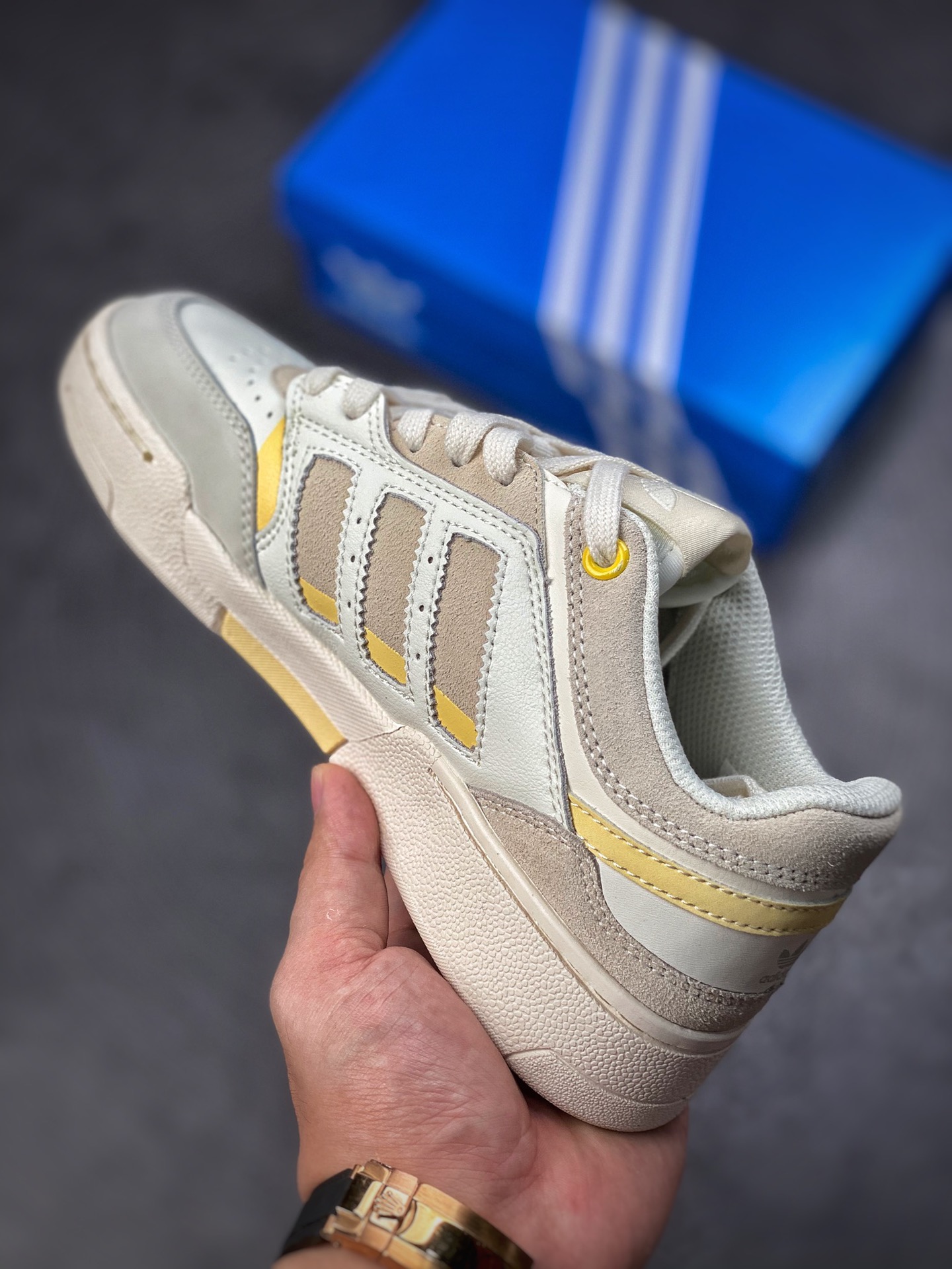 Overseas channel version original box original label Adidas Drop Step XL low-top classic campus retro sneakers