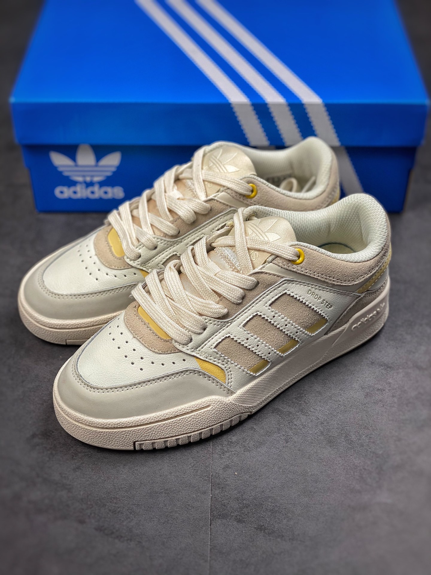 Overseas channel version original box original label Adidas Drop Step XL low-top classic campus retro sneakers